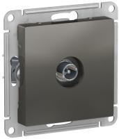 Розетка TV сталь ATLASDESIGN Schneider арт ATN0000991