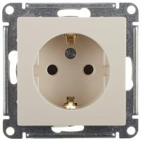 Розетка 1м с.з бежевая ATLASDESIGN Schneider арт ATN000243