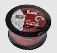 Леска для триммера Number One 3.0мм 110м витая арт.TL10153003
