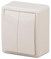Выключатель 2кл крем IP20 Эксперт Эра арт. 11-1204-02