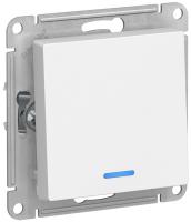 Выключатель 1кл с подсветкой белый ATLASDESIGN Schneider арт. ATN000113