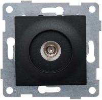 Розетка TV графит GUSI Ugra арт.C11А1-010