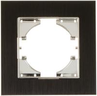 Рамка 1м черный GUSI Ugra алюминий арт.C1110-035