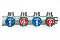 Коллектроная группа RAFTEC с расход 1- 4 выхода RC03-04