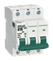 Автомат выкл. DEKraft 3 16А