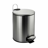 Ведро нержавеющее Санакс с педалью 5л сатин 10500