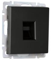 Розетка компьютерная 1м Smartbuy Нептун RJ-45 черная арт.SBE-05b-S1-RJ