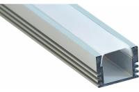 Профиль накладной САВ261 2м серебро к.10266