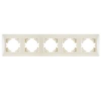 Рамка 5м бежевый GUSI Ugra арт.C1150-003