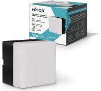 Св-к светодиодный Neox 10W 6500К черный квадрат арт.038.1378
