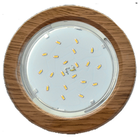 Св-к точечн. Ecola GX 53 H4 Темный орех арт.SN53H4ECB