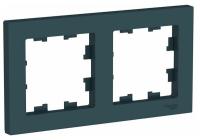 Рамка 2м изумруд ATLASDESIGN Schneider арт. ATN000802