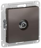 Розетка TV мокко ATLASDESIGN Schneider арт ATN0000691