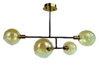 Св-к SBC-063-4-bg золото мат. черный 4 рож.