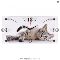 Screenshot 2025-06-19 at 10-21-15 1939-019 (10) Часы настенные Серый кот Рубин 1