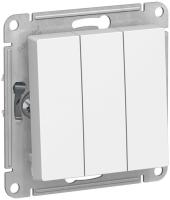 Выключатель 3кл белый ATLASDESIGN Schneider арт.ATN000131