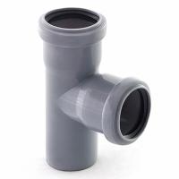 Тройник ПВХ d 40 (90)