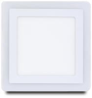 Св-к накладной Smartbuy 13W 6500K квадрат арт. SBLSq1-DLB-13-65K-O