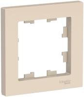 Рамка 1м бежевая ATLASDESIGN Schneider арт. ATN000201