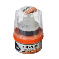 Крем д.об. Silver с губкой 50мл черная