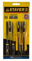 Набор надфилей Stayer 6пр. арт.1603-10-H6