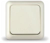 Выключатель 1кл крем Олимп Universal арт. Б-О0021