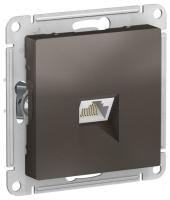 Розетка RJ45 мокко ATLASDESIGN Schneider арт ATN000683