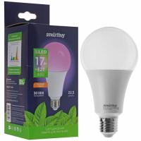 Лампа светодиодная д.растений Fito Smartbuy-A80-17W-E27