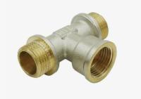 Тройник 15 НВН никельлатунь