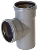 Тройник ПВХ d 110 (90)