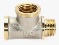 Тройник 15 ВВН никельлатунь