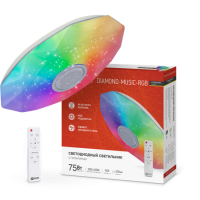 Св-к светодиодный COMFORT DIAMOND-RGB IN HOME 75Вт 3000-6500К с пультом