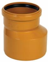 Переход ПВХ d 160 110 оранживый