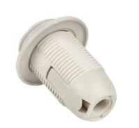 Патрон эл. подвесной Е14 термопластик белый EKF арт. LHP-E14-r