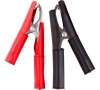 Зажим Крокодил 75мм 30А в изоляторе Rexant арт. 16-0016