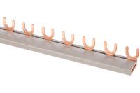 Шина соединительная типа FORK (вилка) 1P 63A 1м IEK арт. YNS11-1-063