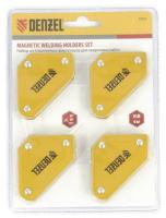 Держатель магнитный для сварки Denzel 4шт арт.97555