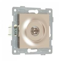 Розетка TV шампань GUSI Ugra арт.C11А1-027