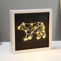 Ночник светодиод. Медведь арт.7906933