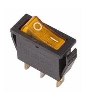 Выключатель клав.250V 15A (3c) желтый Rexant арт. 36-2212