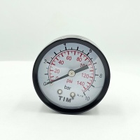 Манометр аксиальный 10 бар TIM Y-50T-10